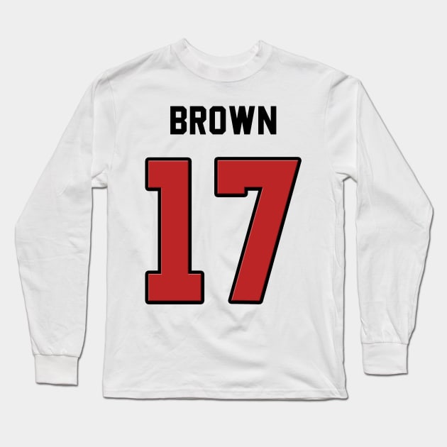 Antonio Brown Patriots Long Sleeve T-Shirt by Cabello's